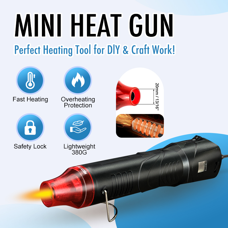 Heat Gun Small - 220V Heißluftpistole Löten Temperatur Gebläse Pistole