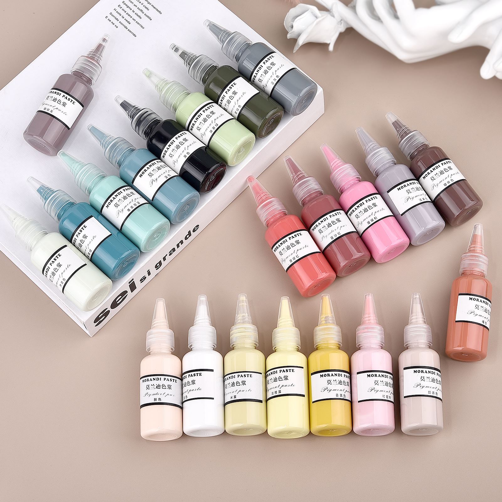 Resin Dye Alcohol - Morandi Farben flüssige Harz pigmente Epoxidharz