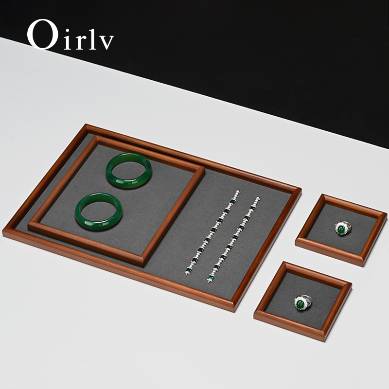 Wood Ring Blank - Oirlv Schmucktablett aus Holz in 4
