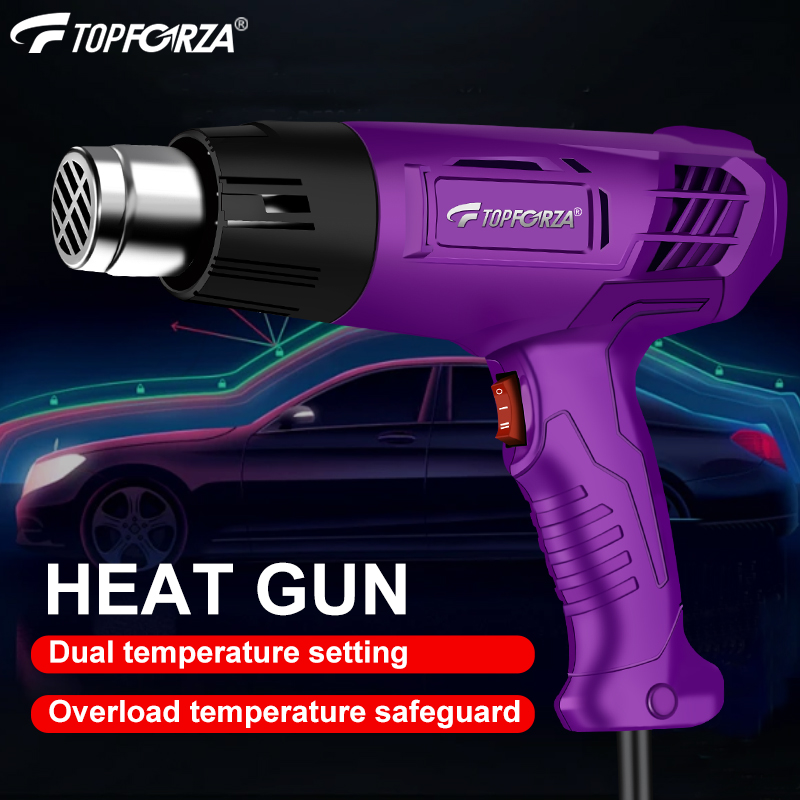 Heat Gun Small - Mini-Industrie-Heißluftpistole, 1200W, Dual-Temperatur einstellbar, 300°C °
