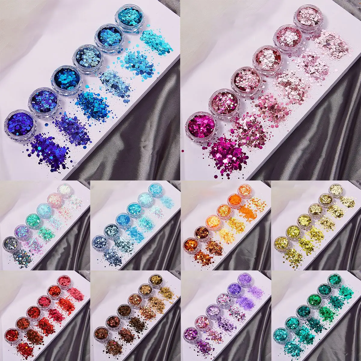 6 Farben/Set Harz Funkelnde Pa – Resin Glitter Pack Bewertung und Preis