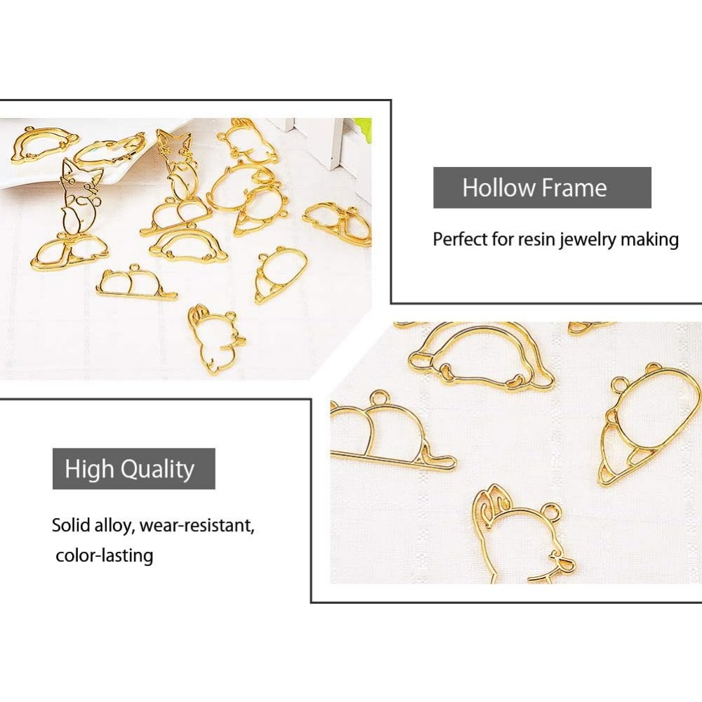 14 Stück Hibernator-Thema mit  – Resin Jewelry Kit Bewertung und Preis