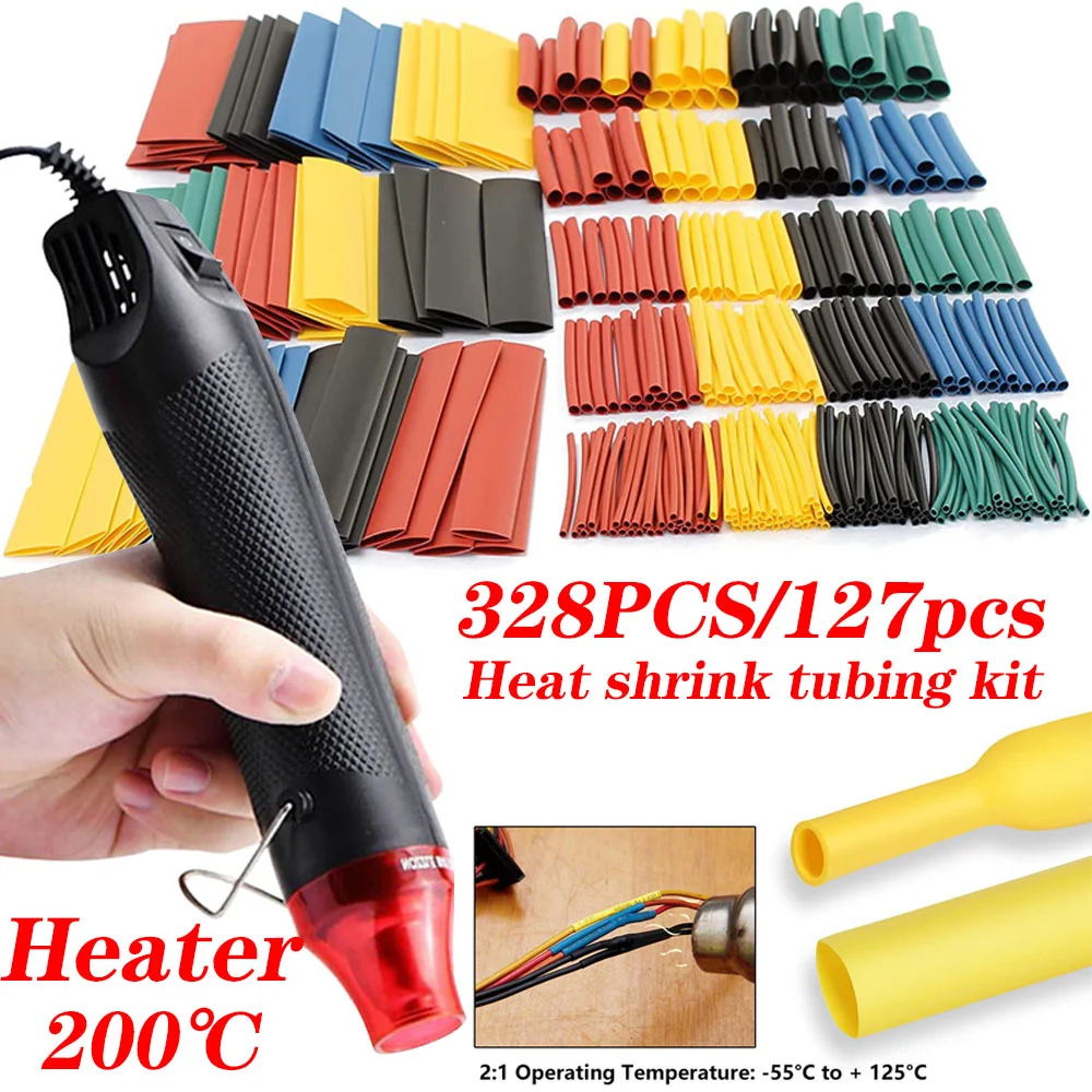 580/530/127-teiliges Schrumpfs – Heat Gun Small Bewertung und Preis