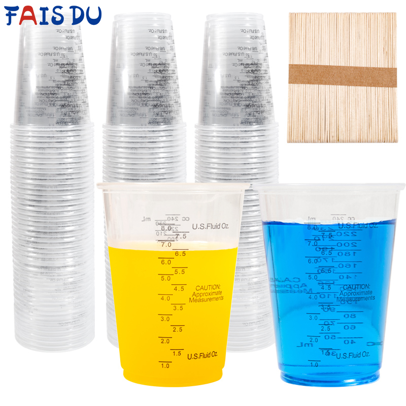 FAIS DU 8oz Einweg-Messbecher  – Mixing Cup Silicone Bewertung und Preis