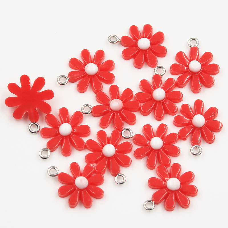 30 stücke charms blume sonnenb – Flower Preservation Resin Bewertung und Preis