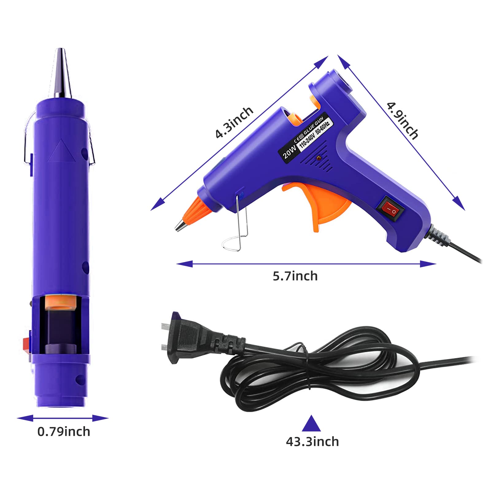 20W Hot Melt Kleber Pistole Ha – Heat Gun Small Bewertung und Preis