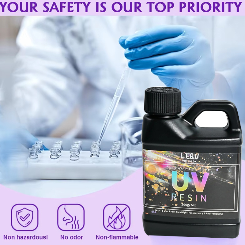 200/500g UV-Harz-Set, Verbesse – Epoxy Uv Resin Kit Bewertung und Preis