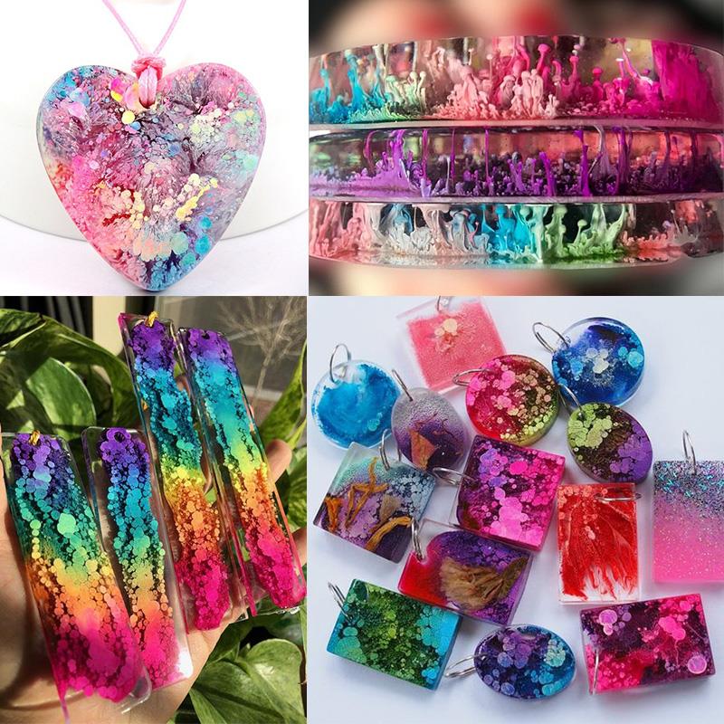 24 farbe 10ml Kunst Tinte Alko – Resin Dye Alcohol Bewertung und Preis