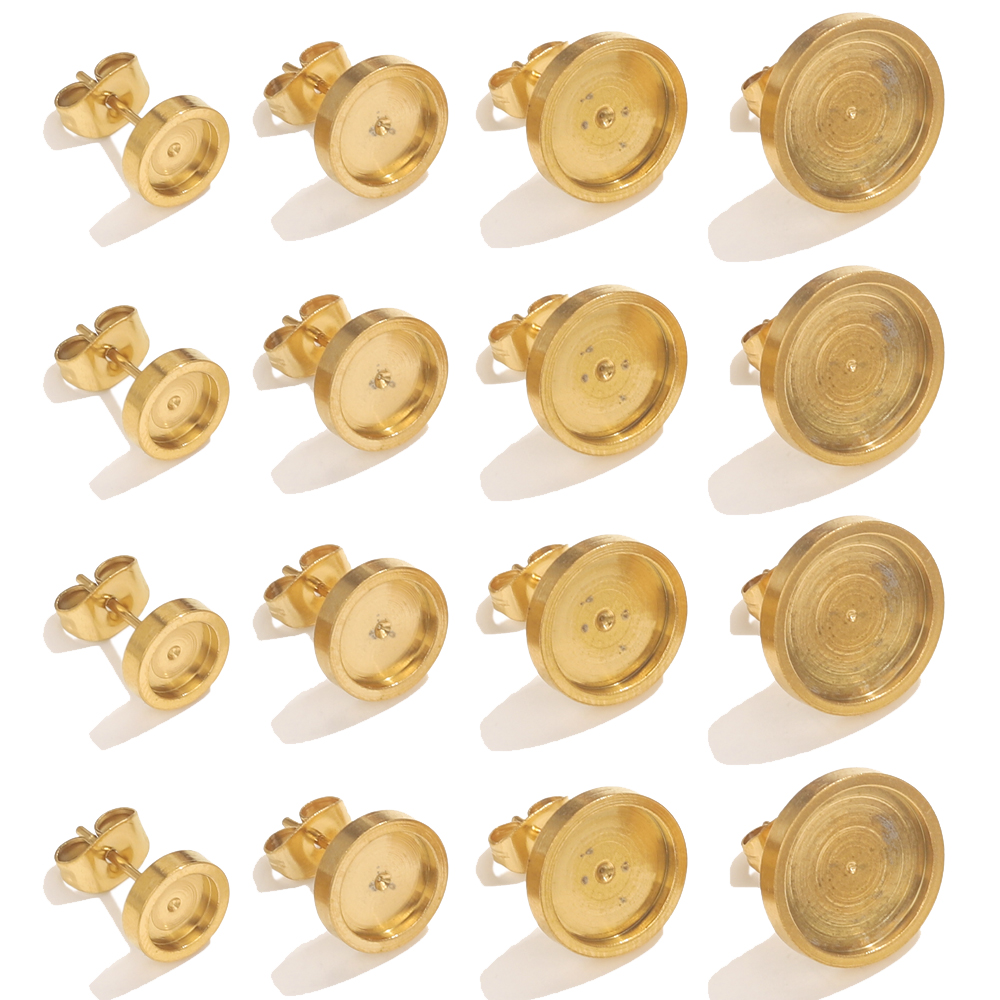 10 Stück Edelstahl Gold Ohrrin – Resin Craft Kit Bewertung und Preis